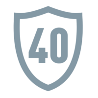 Gwarantowana, 40-letnia gwarancja na materiał